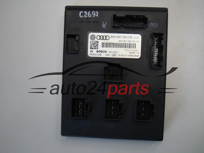 AUDI 8K0 907 063 DE, 8K0907063DE, BCM1