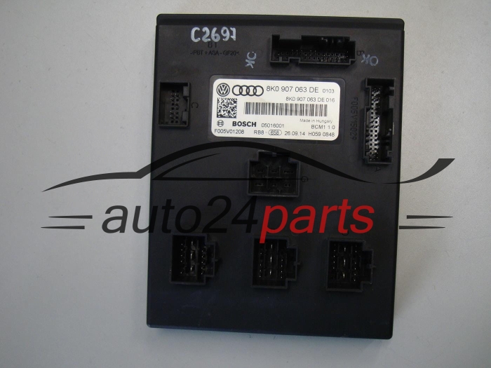 AUDI 8K0 907 063 DE, 8K0907063DE, BCM1