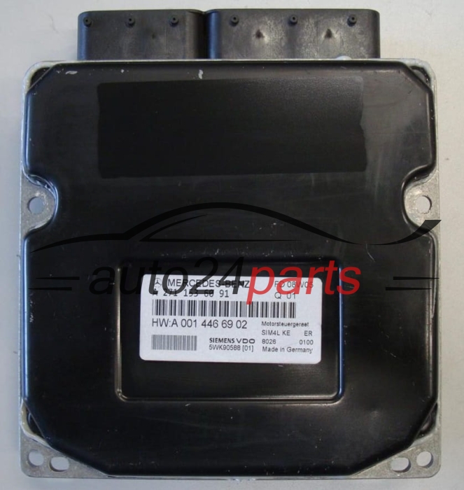ECU ENGINE CONTROLLER MERCEDES SIEMENS VDO 5WK90588 (1), A 271 153 60 91, A2711536091, A 001 446 69 02, A0014466902