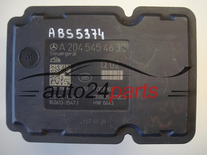 Pompe ABS et calculateur MERCEDES A0064312512, 10.0212-0097.4, 10021200974, A2045454632