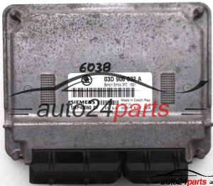 ECU ENGINE CONTROLLER SKODA FABIA 1.2 SIEMENS 5WP40060 07, 03D 906 032 A, 03D906032A 