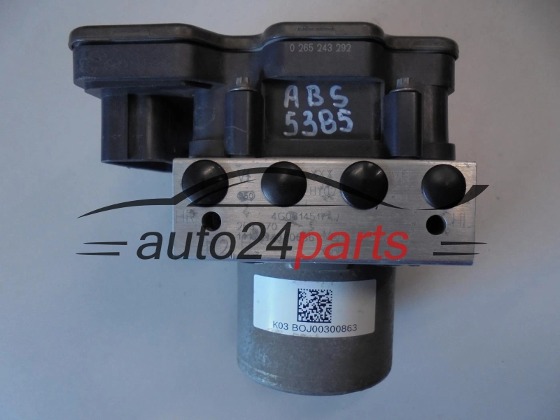 Αντλία αβς AUDI 0265243292, 4G0614517AJ, 4G0907379Q, 0265956226
