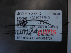 Αντλία αβς AUDI 0265243292, 4G0614517AJ, 4G0907379Q, 0265956226