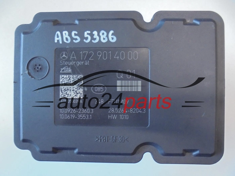 Bomba ABS y centralita MERCEDES BENZ A1724312512, A1729014000