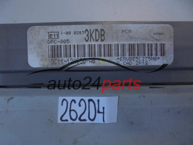 KOMPUTER STEROWNIK SILNIKA FORD TRANSIT 2.4 TDCI VISTEON 3C11-12A650-AB 3KDB, 3C1112A650AB, DPC-805