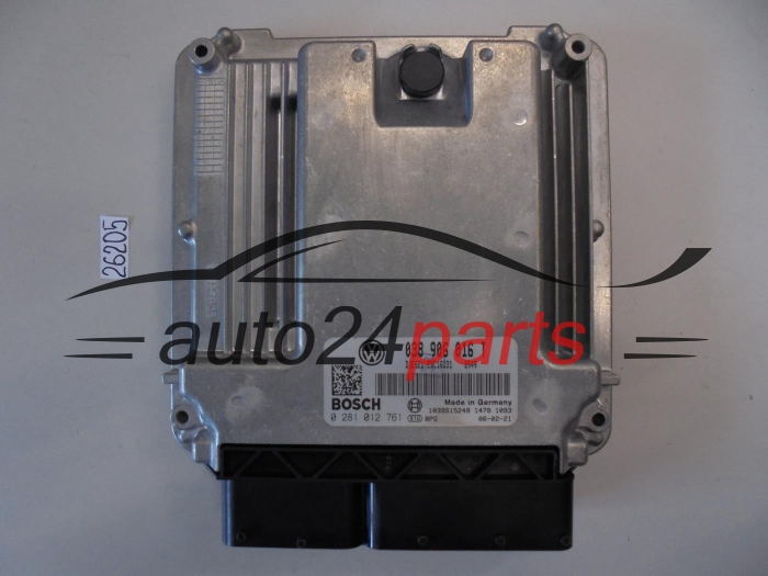 Sterownik silnika Volkswagen T5 1.9 TDI 0281012761 038906016T