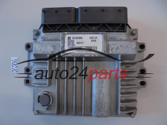 Sterownik silnika Chevrolet Captiva 25184306 96951477