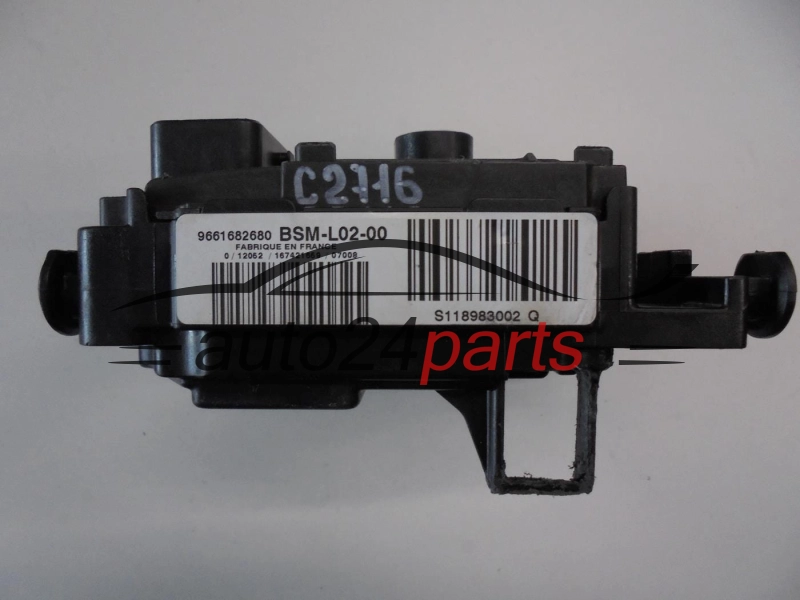 CENTRALKA MODUL STEROWNIK KOMFORTU PEUGEOT S118983002Q, BSM-L02-00, BSML0200
