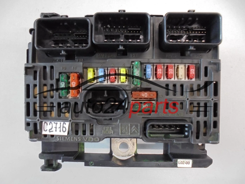 CENTRALKA MODUL STEROWNIK KOMFORTU PEUGEOT S118983002Q, BSM-L02-00, BSML0200