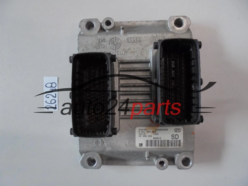 Sterownik silnika Opel Corsa C 1.2 Z12XE 0261207962 55350552SD