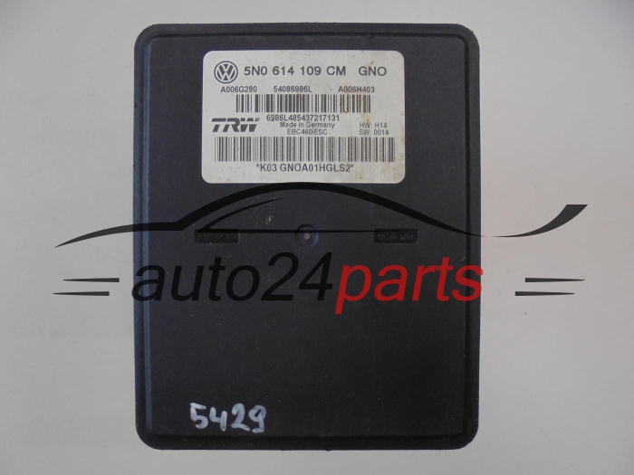 Bomba ABS e centralina Audi Volkswagen 5N0614109CM - foto 2