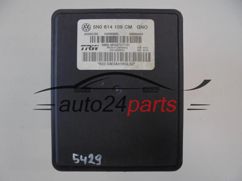 Bomba ABS e centralina Audi Volkswagen 5N0614109CM – foto 2
