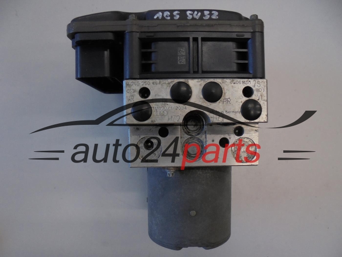 Pompe ABS et calculateur AUDI 0265250484 4G0614517S 4G0907379J 0265960419