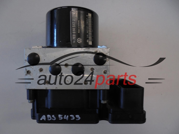 Pompa ABS i sterownik Volkswagen T5 7E0614517J 7E0907379L