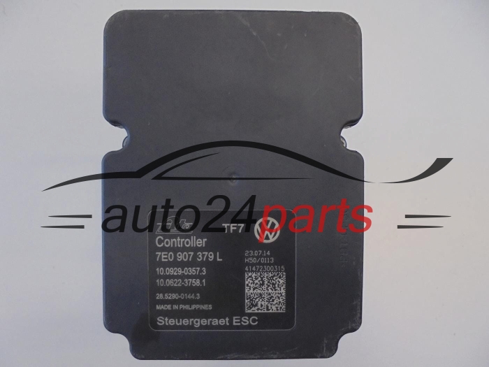 Pompa ABS i sterownik Volkswagen T5 7E0614517J 7E0907379L – zdjęcie 2