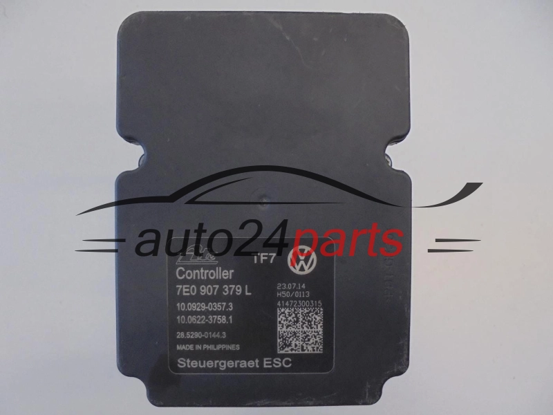 ABS POMPA I STEROWNIK VOLKSWAGEN T5 7E0614517J, 7E0907379L