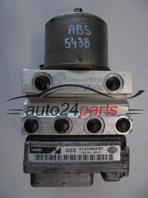 Pompe ABS et calculateur FIAT MAREA 00464415710 3261068908