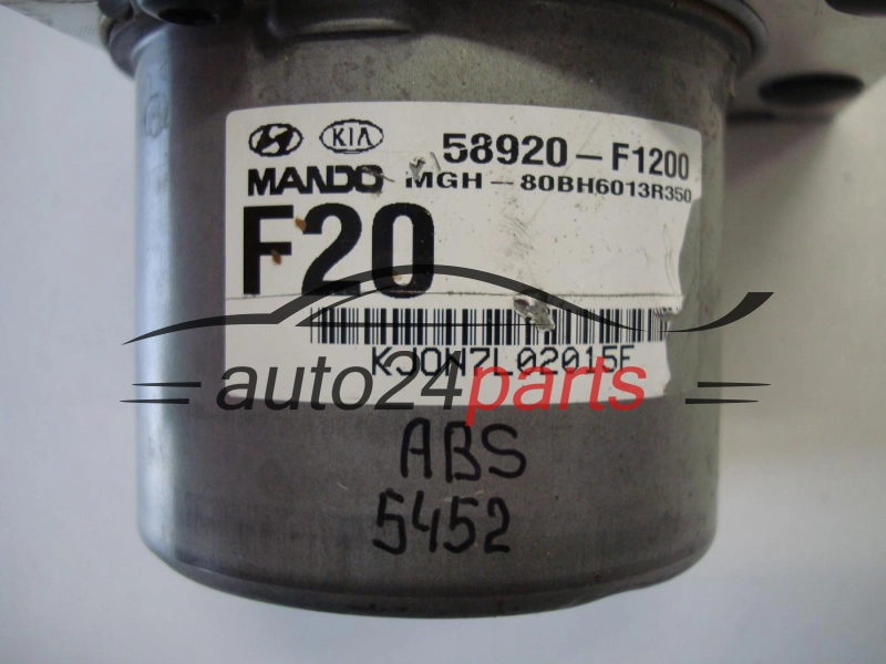 Pompe ABS et calculateur Kia 58920F1200 BE6009R300