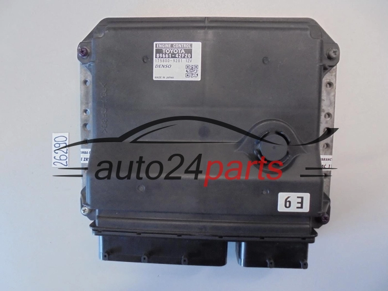 Sterownik silnika TOYOTA RAF 4 8966142F20 1758009281 - 26290