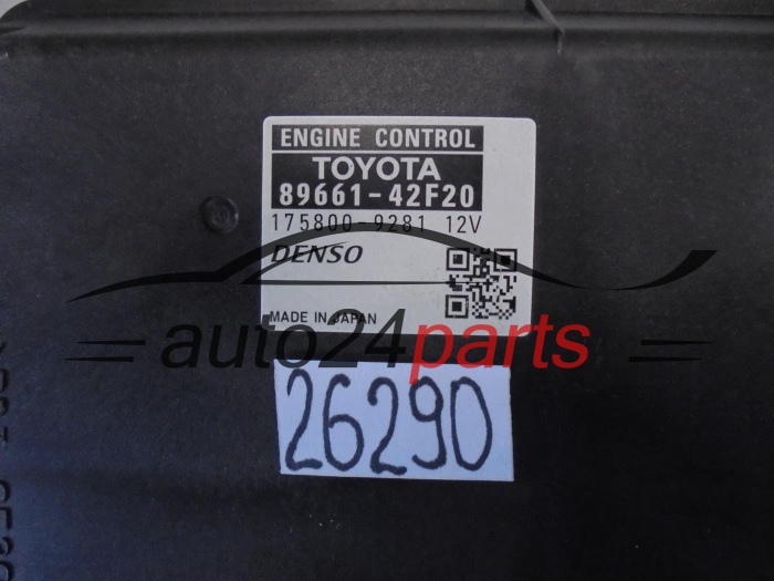 Centralina motore TOYOTA RAF 4 8966142F20 1758009281