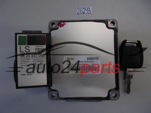 Sterownik silnika Opel Astra Corsa Zafira 1.4 Z14XE 1.6 Z16XE Z16SE 09364499DLYU HSFI21 – zdjęcie 3