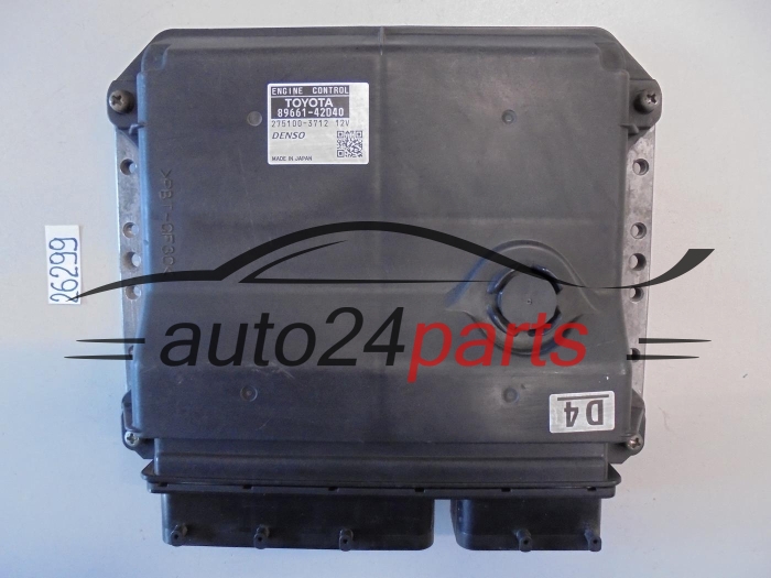 ECU Engine Controller TOYOTA RAV4 2.0 D4 8966142D40 2751003712 2751003714