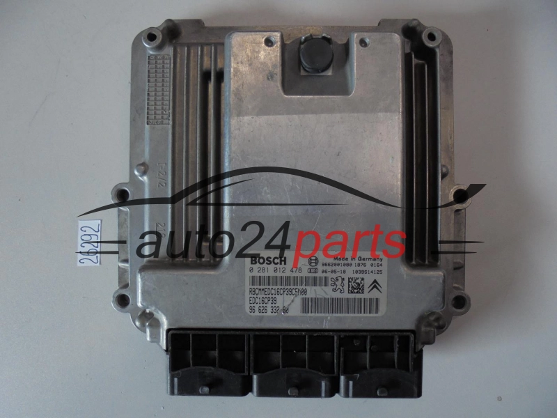 CITROEN PEUGEOT BOSCH 0 281 012 478, 0281012478 9662633280