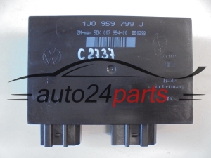 CENTRALKA MODUL STEROWNIK KOMFORTU VW SEAT SKODA HELLA 5DK 007 954-00, 5DK007954, 5DK00795400, 1J0 959 799 J, 1J0959799J - 