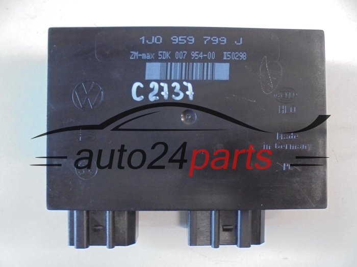 CENTRALKA MODUL STEROWNIK KOMFORTU VW SEAT SKODA HELLA 5DK 007 954-00, 5DK007954, 5DK00795400, 1J0 959 799 J, 1J0959799J