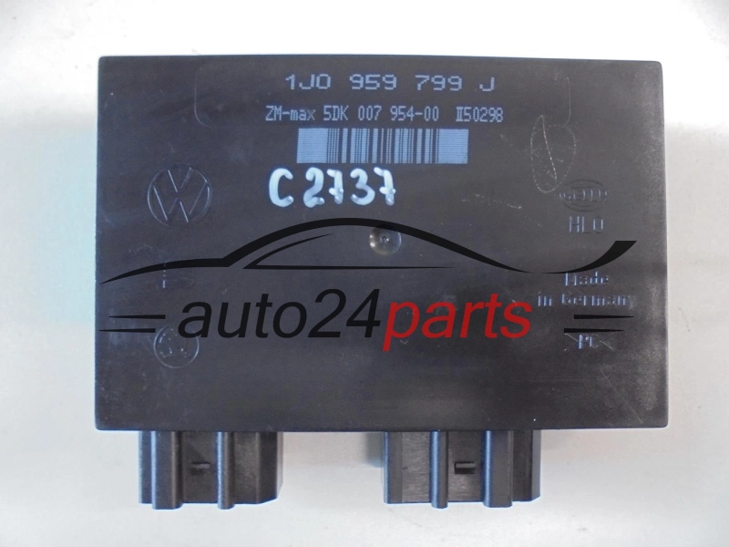 CENTRALKA MODUL STEROWNIK KOMFORTU VW SEAT SKODA HELLA 5DK 007 954-00, 5DK007954, 5DK00795400, 1J0 959 799 J, 1J0959799J