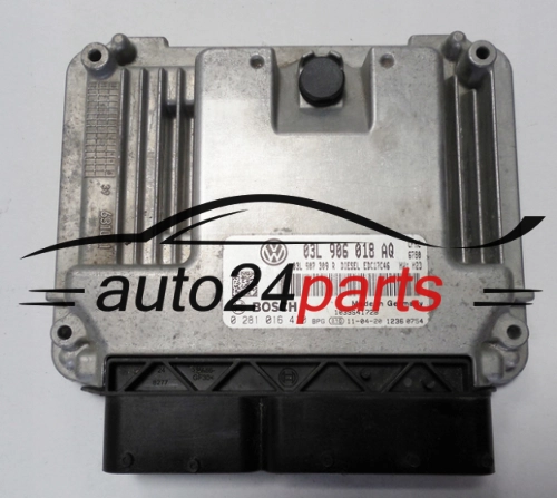 Sterownik silnika Volkswagen Golf Jetta Scirocco 2.0 TDI 3L906018AQ 0281016410