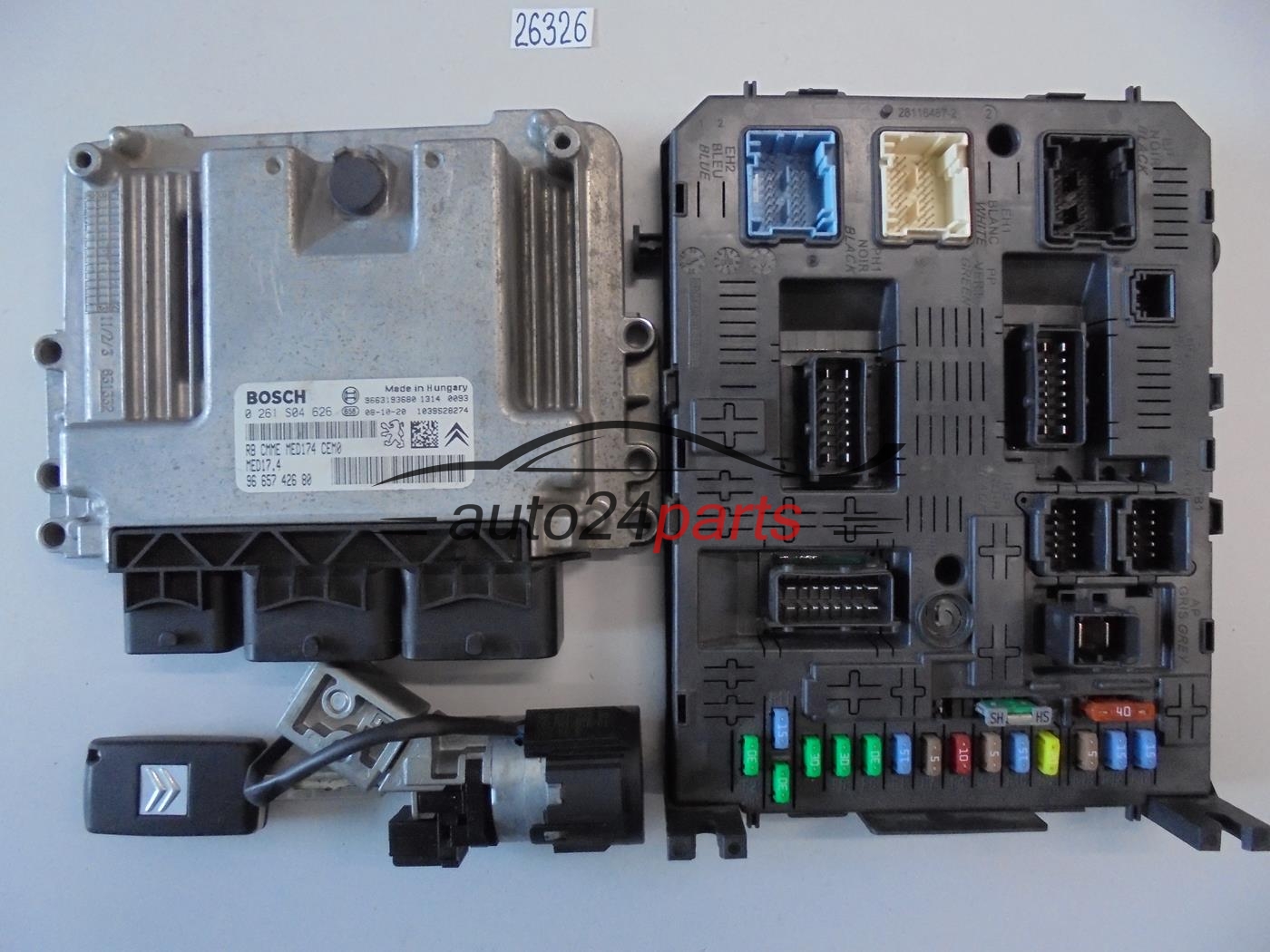 Calculateur Moteur BOSCH/Sagem Pour Citroën ZX 1.4 Essence - Réf. 9622677880 - Occasion