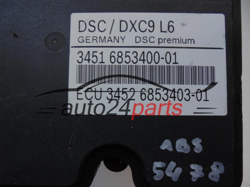 ABS Pump BMW 3451 6858955-01 34516858955-01 3451685895501 0265242665 0265956044