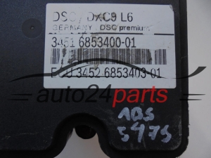 Bomba ABS y centralita BMW 3451 6858955-01 34516858955-01 3451685895501 0265242665 0265956044