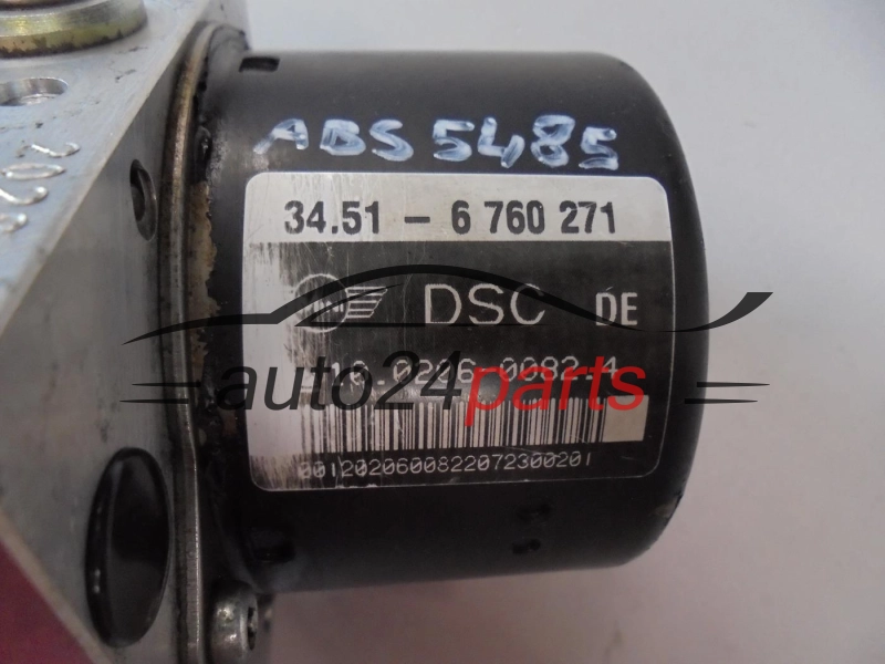 ABS POMPA I STEROWNIK MINI COOPER 34.51-6 760 271, 34516760271, ATE 10.0206-0082.4, 10020600824, 6 760 272, 6760272, 10.0960-0870.3, 10096008703