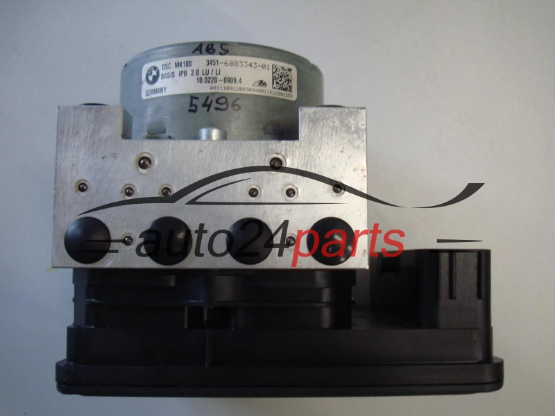 ABS POMPA I STEROWNIK BMW 3451-6883343-01 34516883343-01 6883344