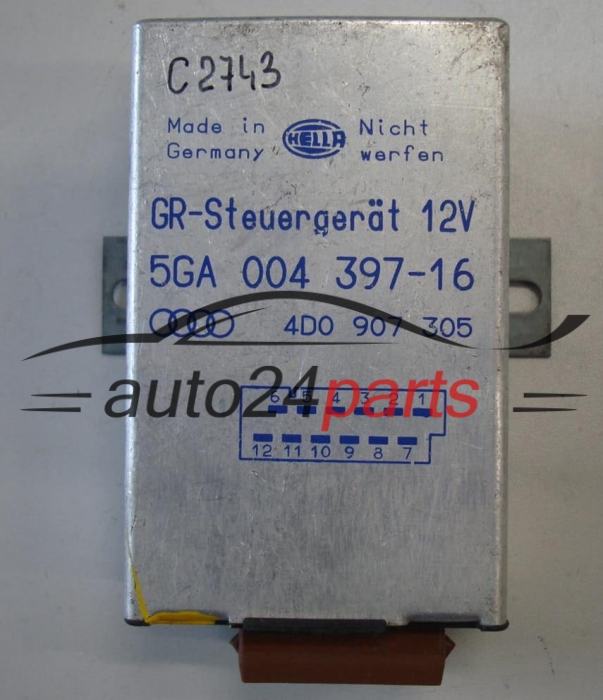 Przekaźnik tempomatu Audi 5GA00439716 4D0907305