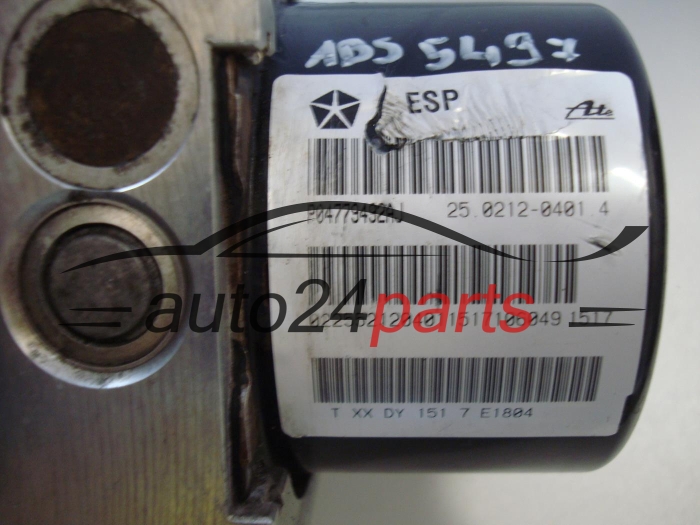 CHRYSLER DODGE P04779492AJ 25.0928-4315.3 25092843153