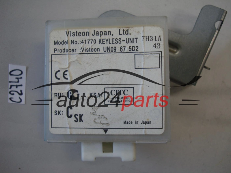 FORD RANGER VISTEON UN09675DR 41770