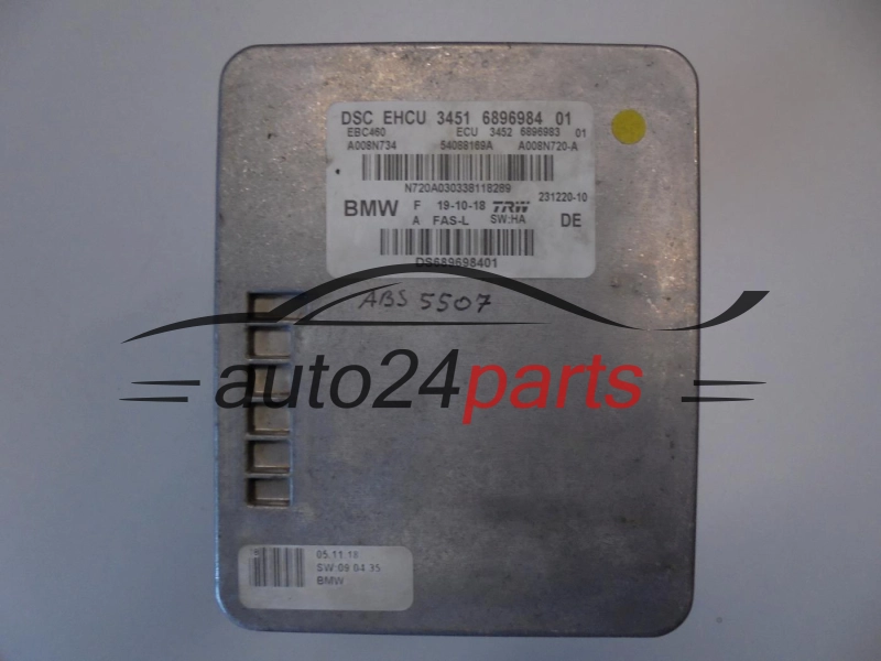 Pompe ABS et calculateur BMW 3451 6896984 01 3451689698401
