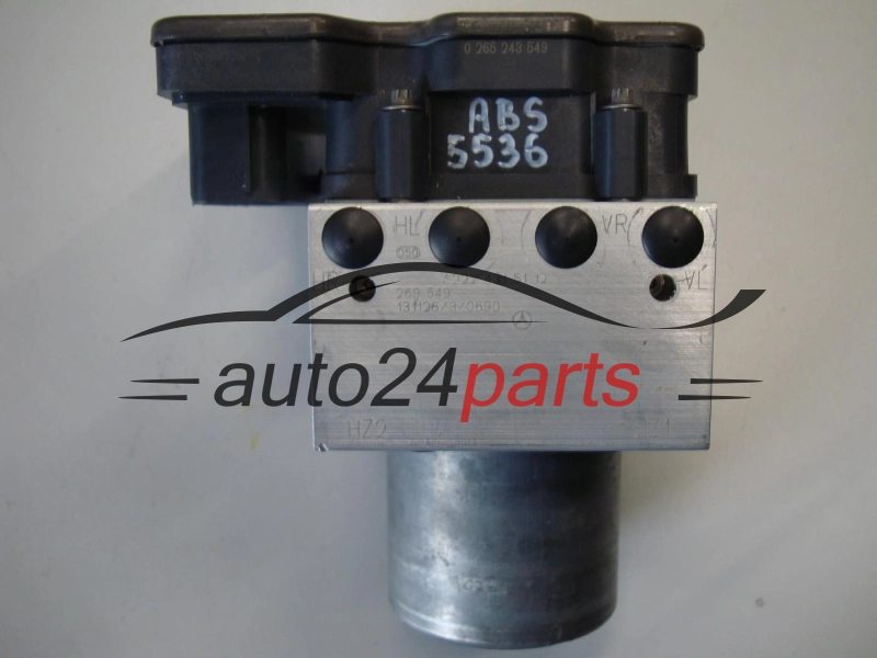 Bomba ABS y centralita MERCEDES BENZ 0265243549 A2224315112 0265956109