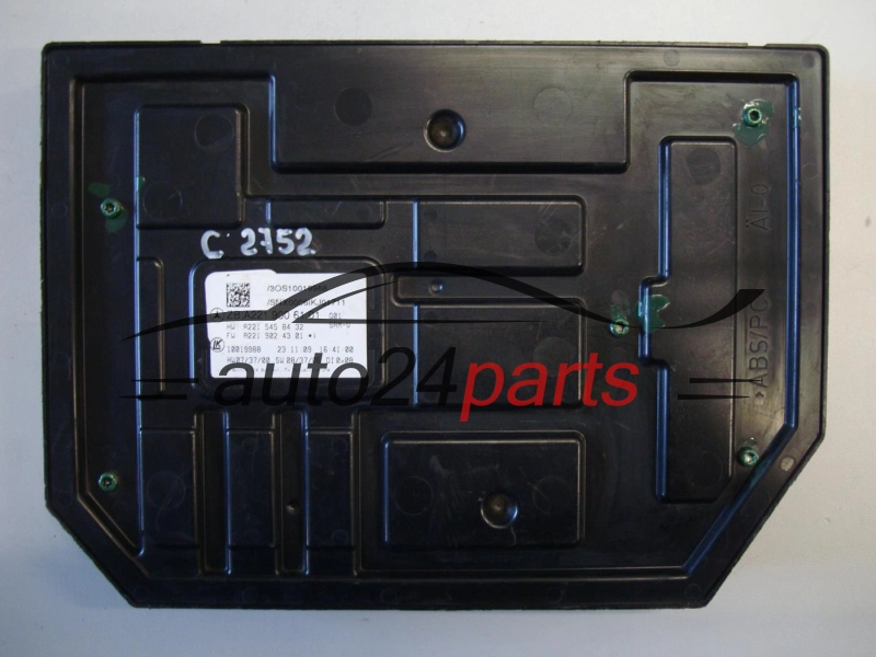 CENTRALKA MODUL STEROWNIK SAM MERCEDES W216 A221 900 61 01, A2219006101, HW A 221 545 84 32, A2215458432, FW A221 902 43 01, A2219024301
