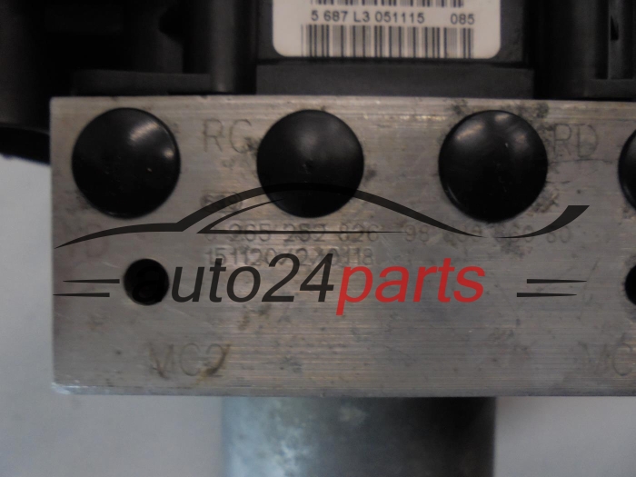 Pompa ABS i sterownik Citroen Peugeot 9808066080 0265252826 – zdjęcie 2