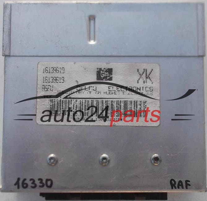 CENTRALINA MOTORE OPEL CORSA A DELCO 16139619 XK, 16139619XK, ASFU