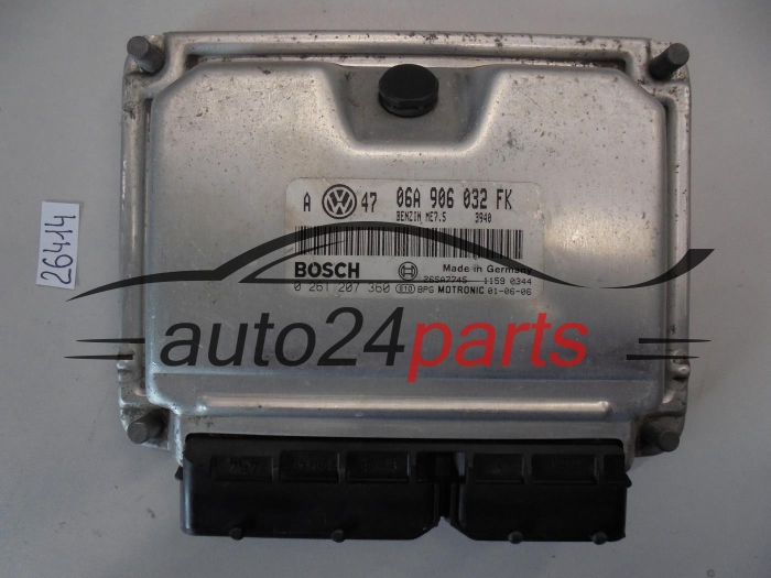 Sterownik silnika Volkswagen Polo 1.4 0261207360 06A906032FK