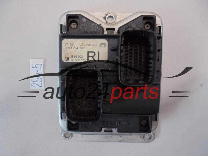 Sterownik silnika Opel Astra G 1.2 0261204093 90560103