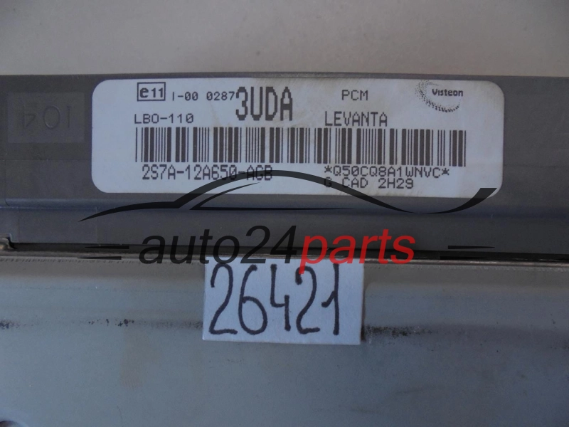 ελεγκτής κινητήρα FORD MONDEO 2.0 2S7A12A650AGB 3UDA