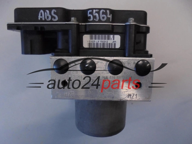 Bomba ABS y centralita AUDI BOSCH 0 265 239 348, 0265239348, 8K0614517GH, 0265952062