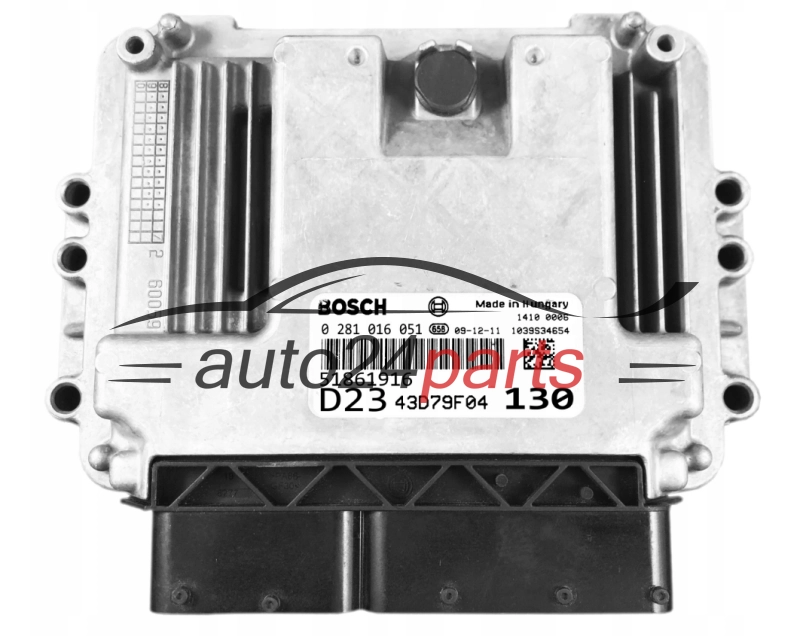 KOMPUTER STEROWNIK SILNIKA FIAT DUCATO 0281016051 51861916