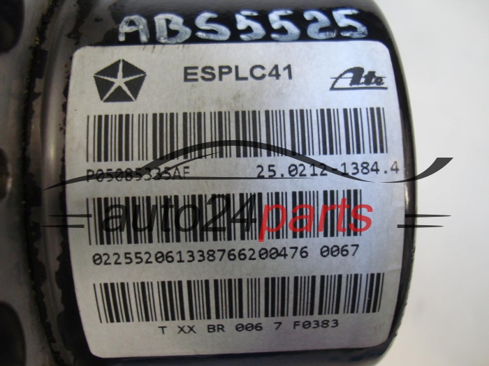 CHRYSLER P05085335AF 25.0928-4301.3 25092843013